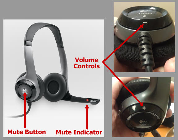 Microphone Headset - Volume and Mute Instructor Resource Center - VIN