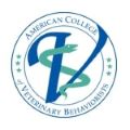 American College of Veterinary Behaviorists